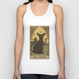 Ace of Wands Unisex Tank Top