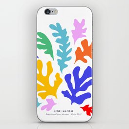Matisse Poster - Vibrant Leaves cut-outs iPhone Skin