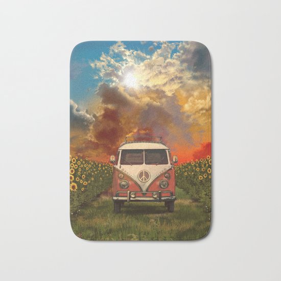 summer landscape Bath Mat