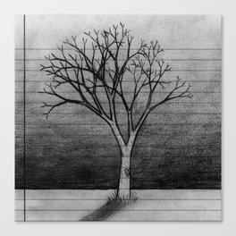 tree_heart Canvas Print