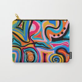 Charlie Abstract Carry-All Pouch