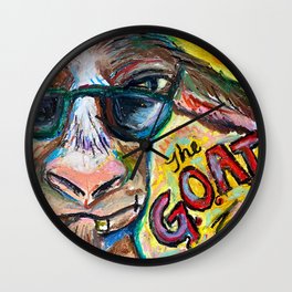 The Goat Wall Clock