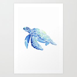 Turtle - Rising Art Print