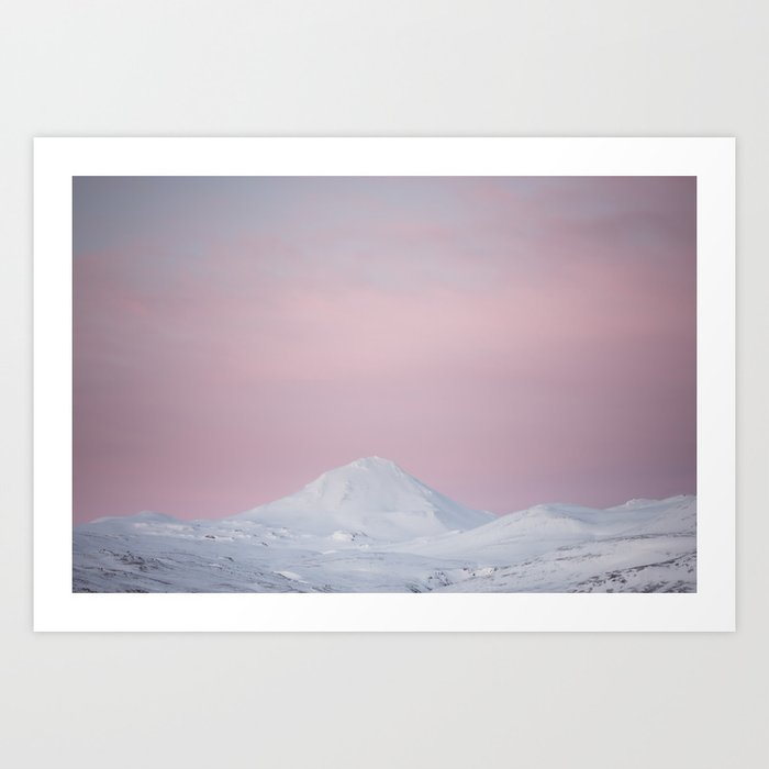 Candy mountain - Landscape and Nature Photography Art Print