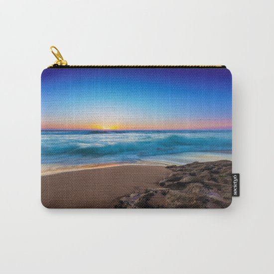 A Day At The Beach Carry-All Pouch