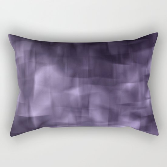 Purple abstract painting. Rectangular Pillow