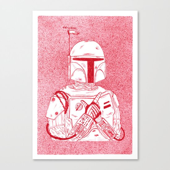 Boba Fett Canvas Print