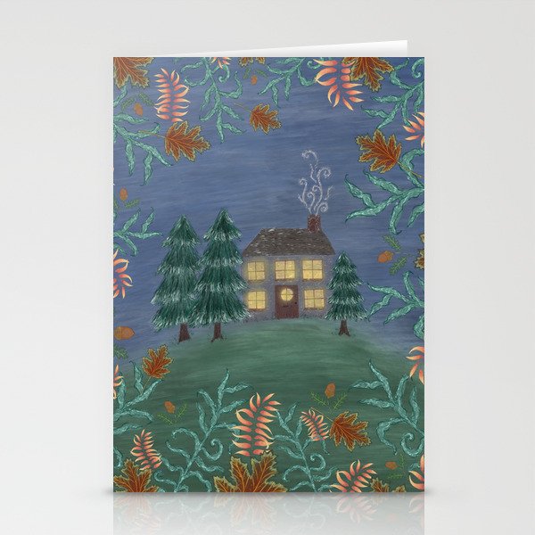 Autumn nights Stationery Cards