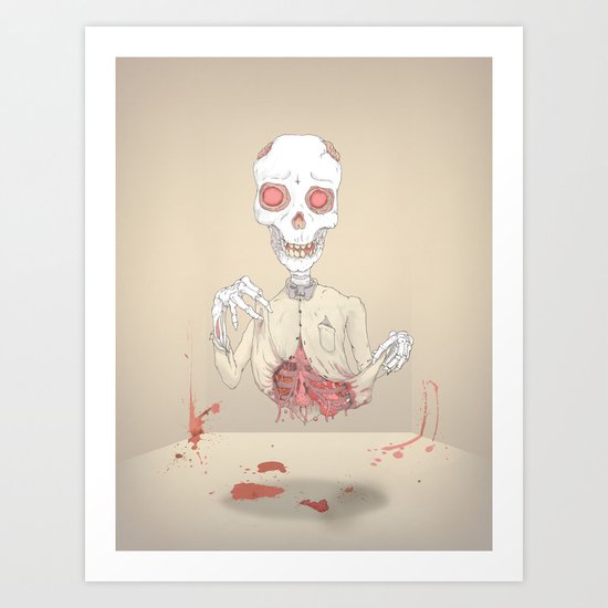 zombie Art Print