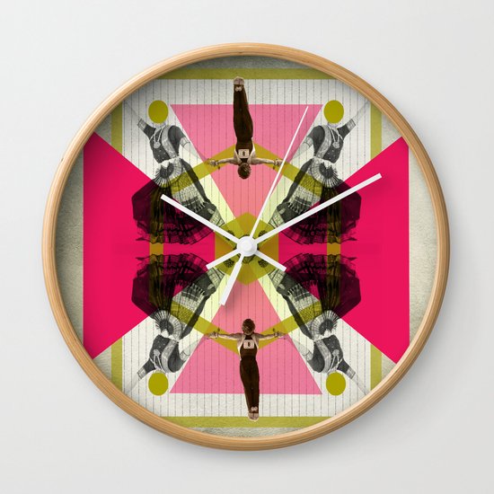 Bollywood geometrical gym Wall Clock