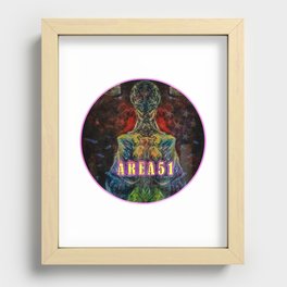 Area 51 - By Lazzy Brush Recessed Framed Print