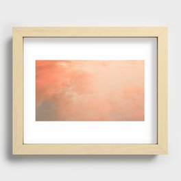 Sunset Sky Recessed Framed Print