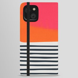Sunset Ripples iPhone Wallet Case
