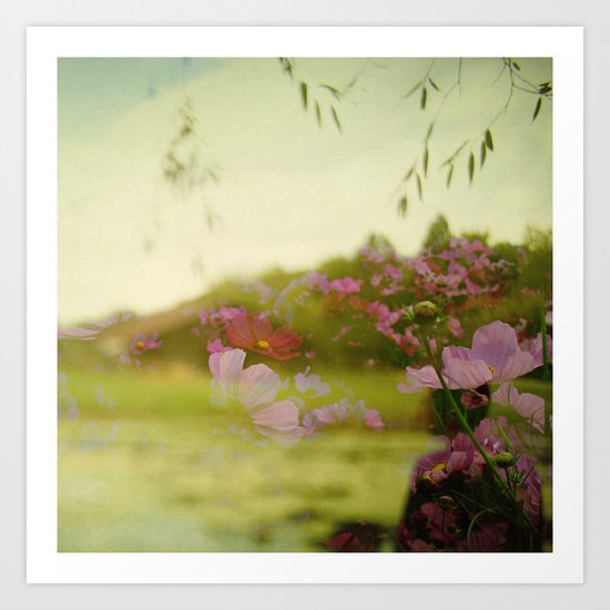 the air smelled like lightning Art Print