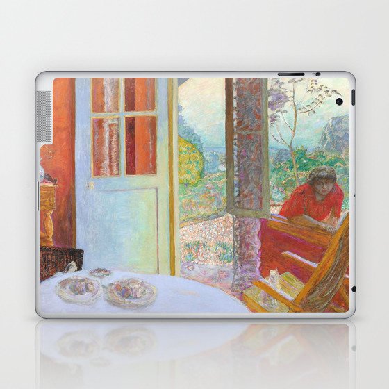 Pierre Bonnard - The Country Dining Room With Cat Laptop & iPad Skin
