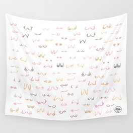 All Boobs Are Beautiful – Colour Wall Tapestry