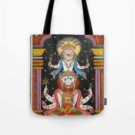 Supreme Deity Jagannath Hindu painting Tote Bag