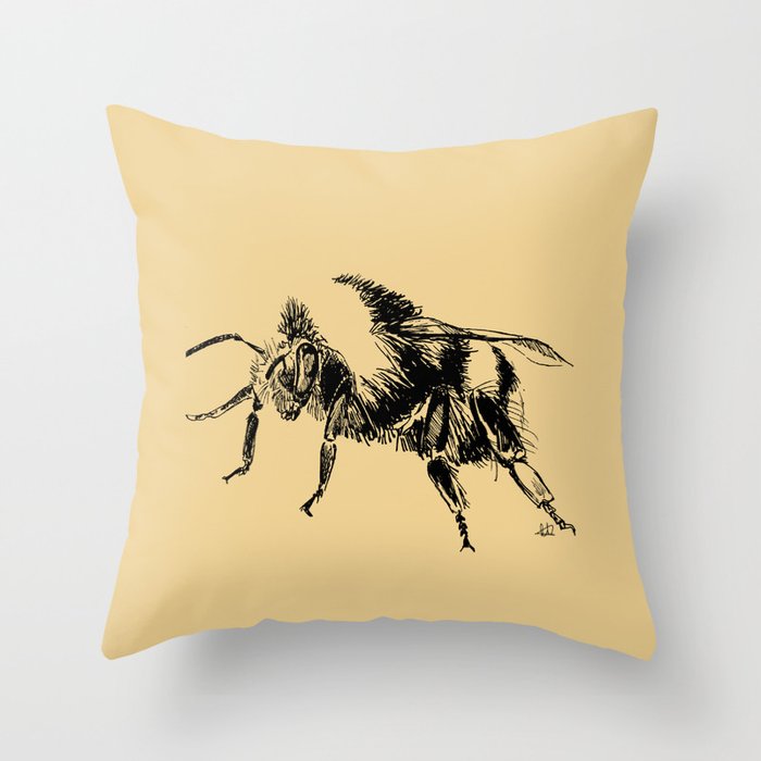 Bee Throw Pillow