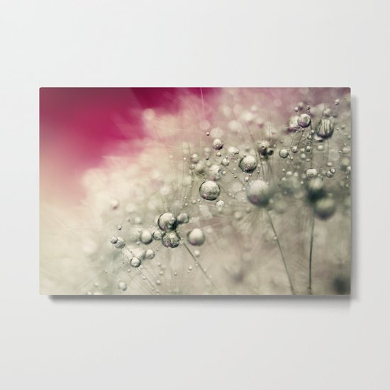 Cherry Dandy Drops Metal Print