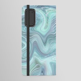 Tranquil Agate Swirl Android Wallet Case