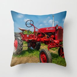 Tractor Throw Pillow