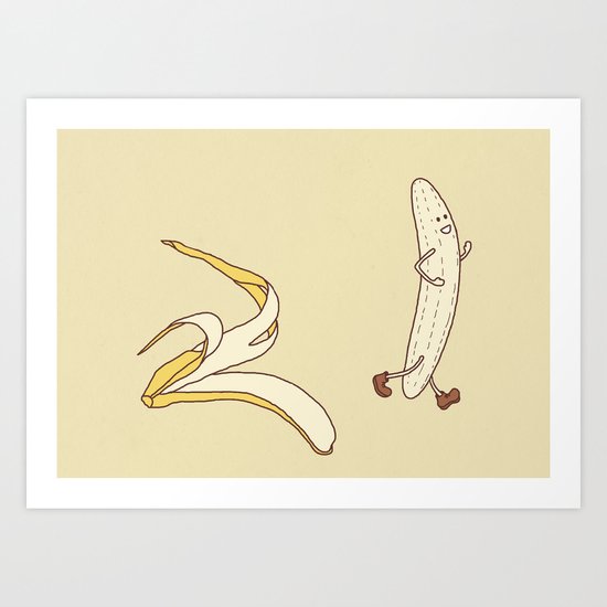 Streaker Art Print