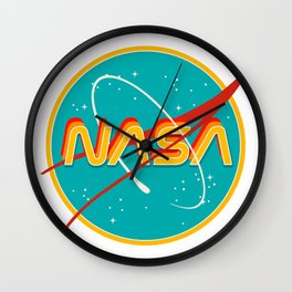 NASA RETRO Wall Clock