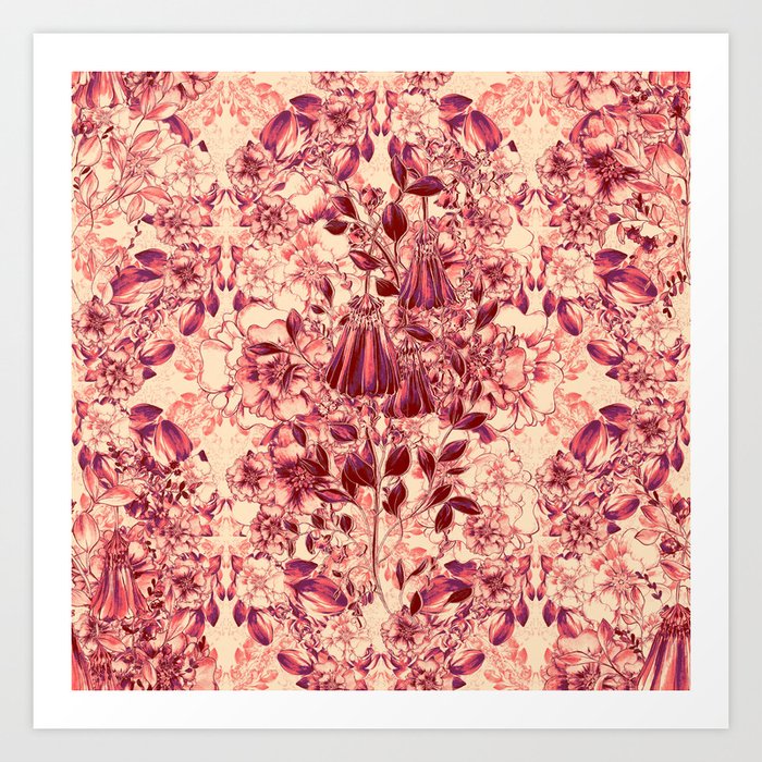 Stunning abundance of flowers - series 1 H Art Print