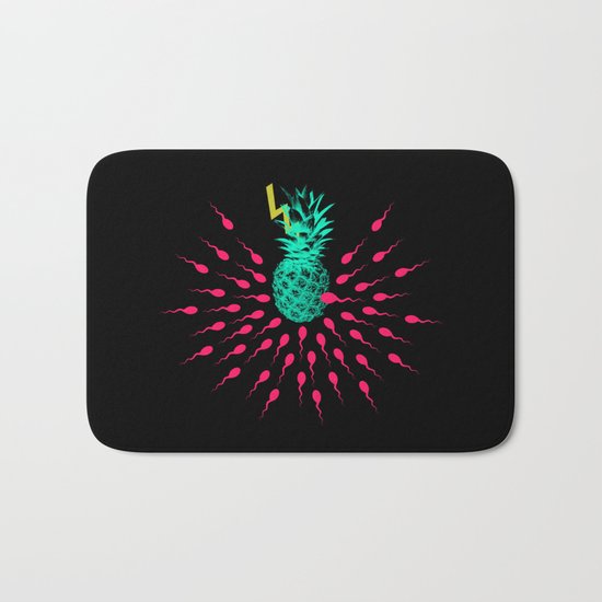 Pineapple Bath Mat