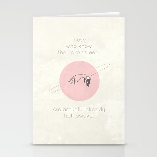 The Insomnia of Heisenberg Stationery Cards