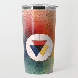 Prismatic: Color Wheel by Moses Harris, 1766 Travel Mug