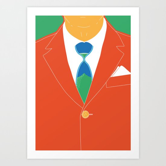 Time Goes By... Art Print