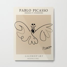 Picasso - Butterfly Metal Print | Modernwallgallery, Drawing, Picassosketch, Minimalist, Picaso, Picassoprint, Femalefaceart, Bohoprints, Onelineart, Butterfly 