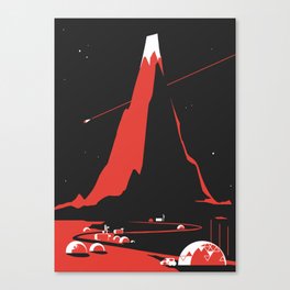 Comet FlyBy Canvas Print