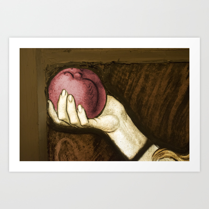 Eve Said Would You Like An Apple Adam Art Print By Lindatroski