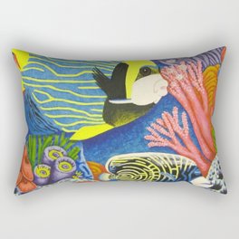 Angel Fish Rectangular Pillow