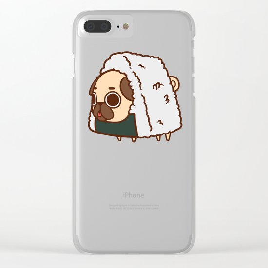 Puglie Onigiri Clear iPhone Case