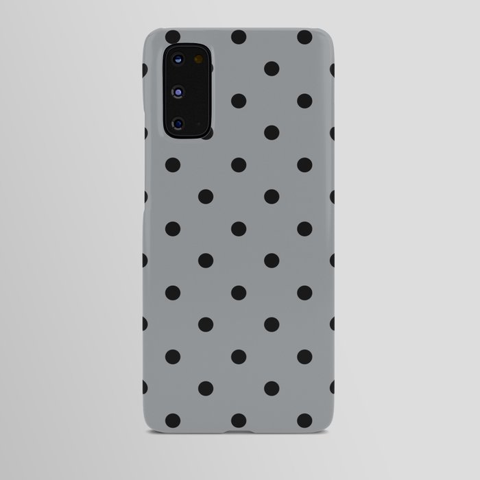 Steely Gray - polka 5 Android Case