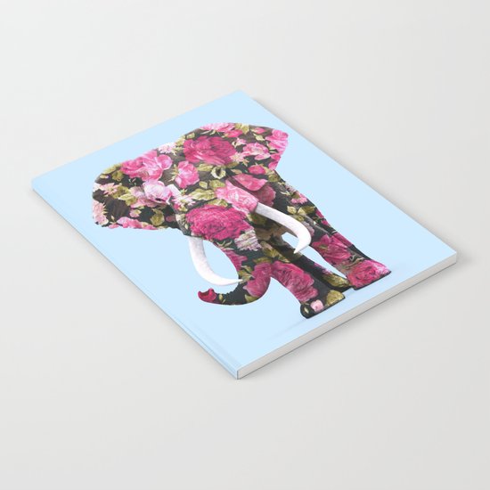 FLORAL ELPHANT Notebook