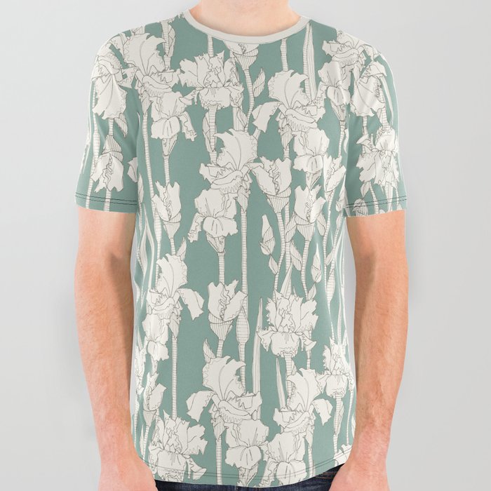 iris harbour mortar All Over Graphic Tee