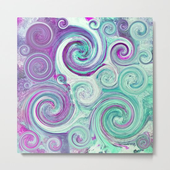 flow Metal Print