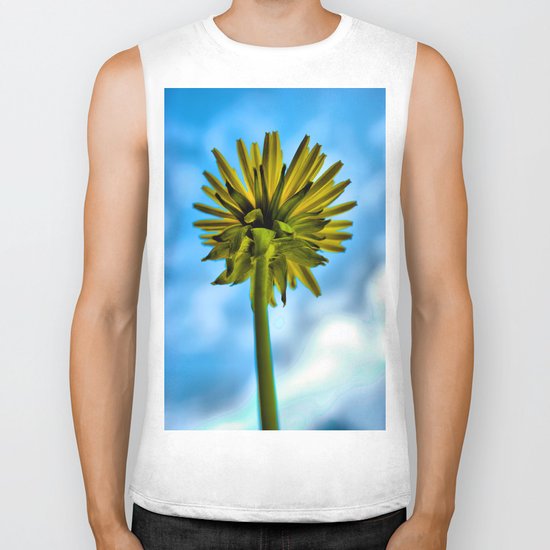 Dandelion Skies Biker Tank