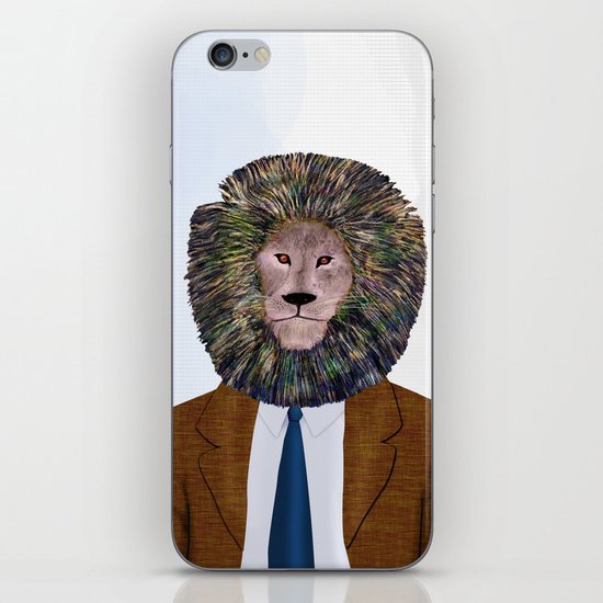 Uncle Leo's Portrait iPhone & iPod Skin