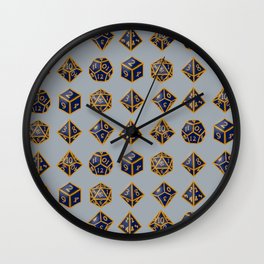 Dungeon Master Dice Wall Clock