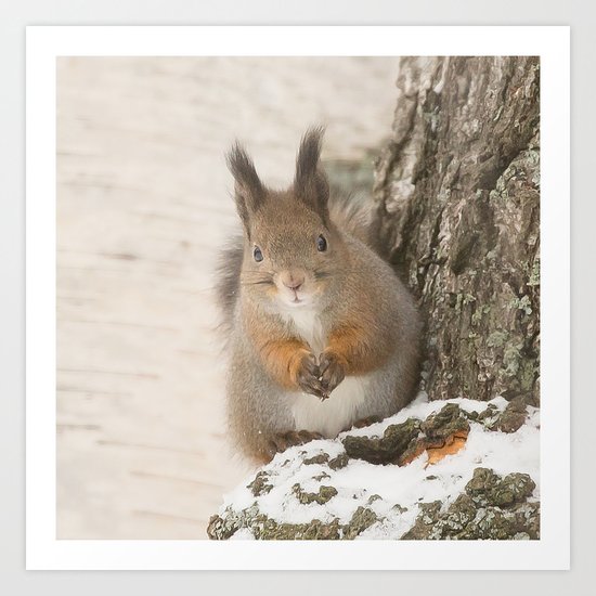 Hi there - what's up? Art Print