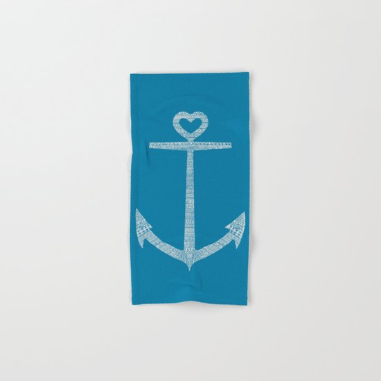 Love is the anchor Hand & Bath Towel