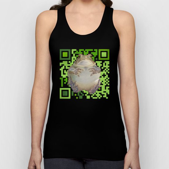 EcoQR Toad Unisex Tank Top