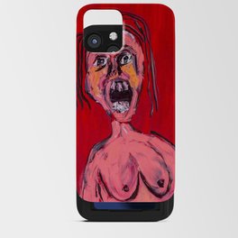 The Scream iPhone Card Case