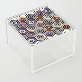 hexagonal tribe Acrylic Box