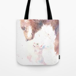 The bear, the cat and the tree of truth Tote Bag